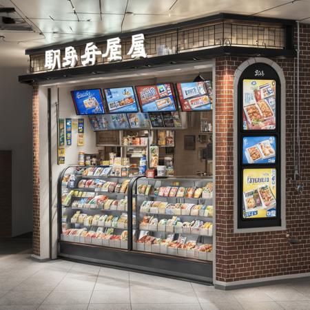 東京駅 駅弁屋 新幹線南乗換口店SDXL版本SDXL_V1 (ID: 144826)