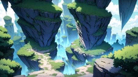 Abandoned Land - Game Scene Conceptual Design - Fantasy/Mythical Legend/2.5D