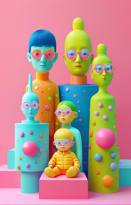 style of Julian Glander [SDXL] 371