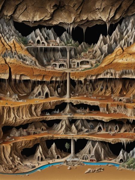 Cross-section Underground | Experimental