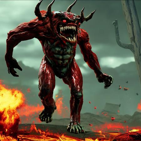 Hellscape - A world of demons, zombies, gore and horror - Model 2.1 Embedding by SoCalGuitarist