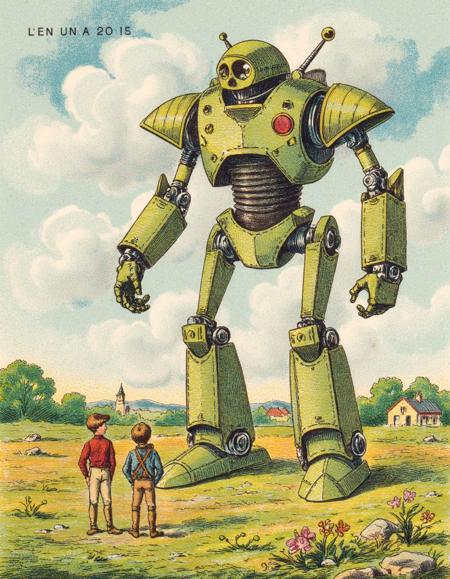 19th century retro futurism - Jean-Marc Côté Style