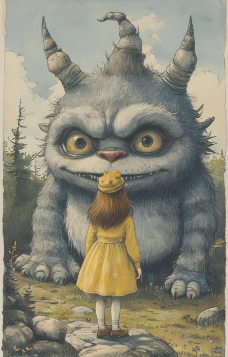 style of Maurice Sendak [SDXL] 377