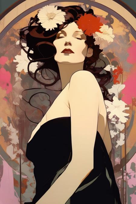Alphonse Mucha Style