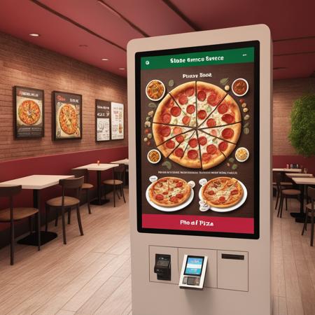 Self-service ordering machine