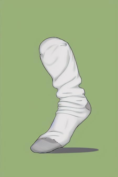 socks removed - white | simple painting layer