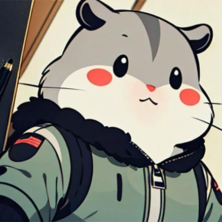 杯中的仓鼠（莫名成了可汗）hamster in cup