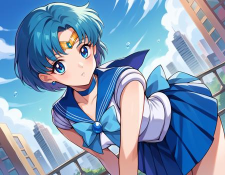 Ami Mizuno (水野 亜美) / Sailor Mercury (セーラーマーキュリー) - Sailor Moon (美少女戦士セーラームーン) - COMMISSION W/ DATASET