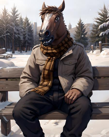 Creepy Horse Head