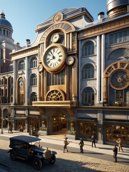 JJ's Building style - Steampunk