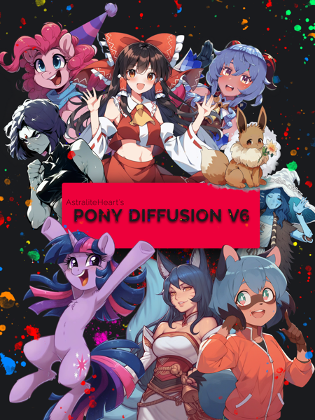 Pony Diffusion V6 XL版本V6 (start with this one) (start with this one)