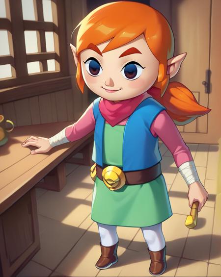The Leyend of Zelda: Wind Waker style