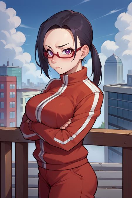 Sakie Satou/佐藤 早紀絵 (Interviews With Monster Girls) SDXL LoRA [Pony Diffusion]