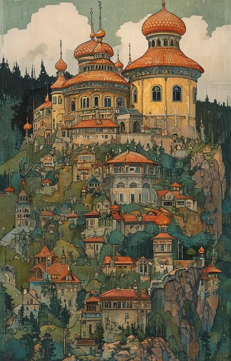style of Ivan Bilibin [SDXL] 166