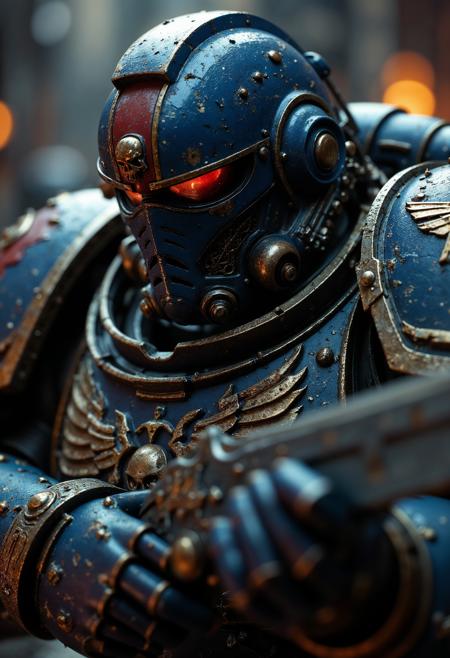 The Space Marines Warhammer 40K | Flux + Pony