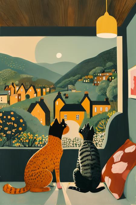 style of Mary Fedden 198