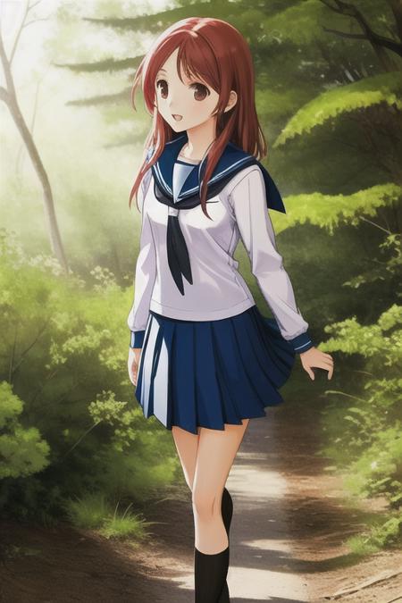 Saki anime characters