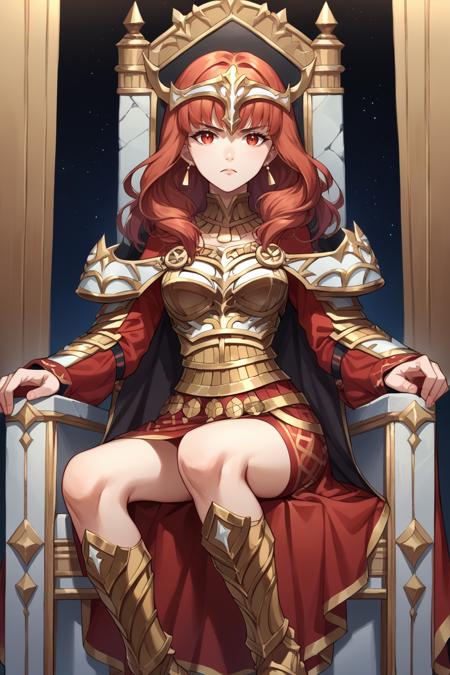 Celica/アンテーゼ (Fire Emblem Echoes: Shadows of Valentia) SDXL LoRA | 6 Outfits [Pony Diffusion]