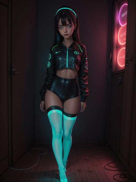 Luke's Neon Clothing and Accessories (Illustrious + Flux + Pony + 1.5 + XL)