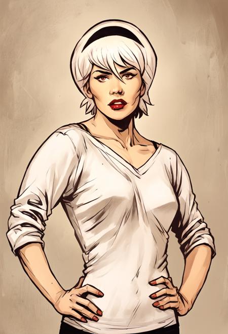 Sabrina (comic style) (Chilling Adventures of Sabrina) commission版本Pony (ID: 542162)