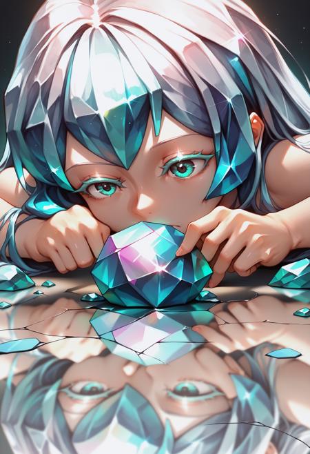 Crystal Hair | Concept LoRA IllustriousXL