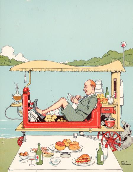 Retro-futurist contraptions - William Heath Robinson Style