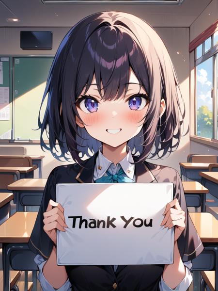 holding sign[SDXL / Pony]
