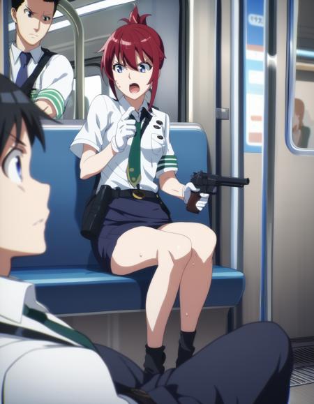 Sakurai Aoi and Takayama Naoto / Rail Wars! (Pony / Illustrious)