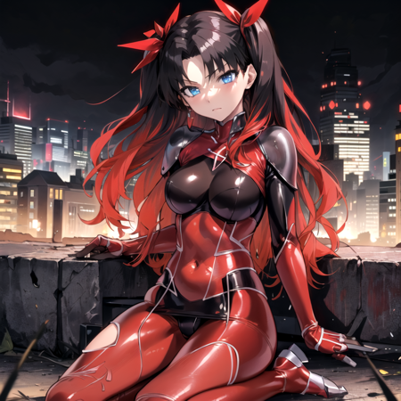 Rin tohsaka  LORA and(Pony)  from fate stay night visual novel