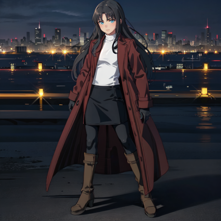 Rin tohsaka  LORA and(Pony)  from fate stay night visual novel