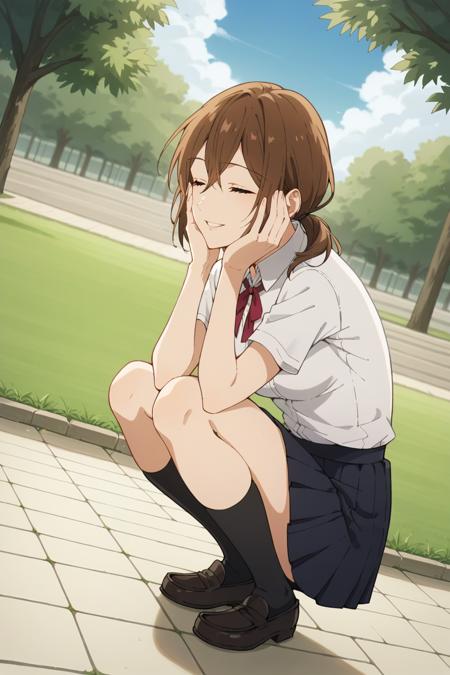 Yuriko Hori - past (Horimiya)