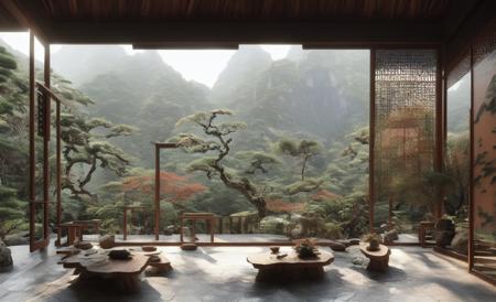 新时代修仙风室内设计 New Age Chinese Immortal Cultivation Interior