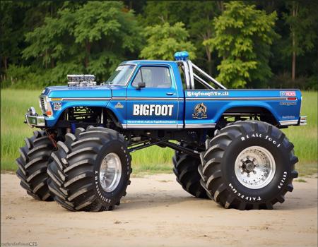 ? Bigfoot (Monster truck)(Flux) ?