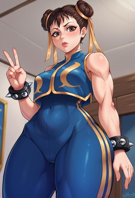 Chun-LI Fortnite / Street Fighter / (NSFW/SFW) SDXL LORA PONY版本v1.0 (ID: 676668)