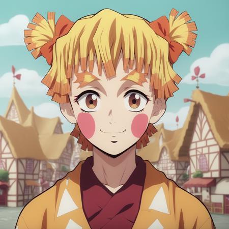 Slime's Zenitsu Show Girl Disguise (Demon Slayer)版本v1.0 (ID: 612986)