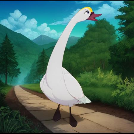 Odette | Swan version (the swan princess) 1994 (V1)