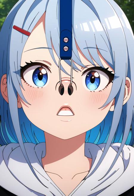 SDXL Nose hook Anime style