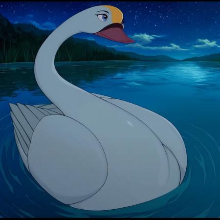 Odette | Swan version (the swan princess) 1994 (V1)