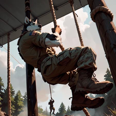 rope climb