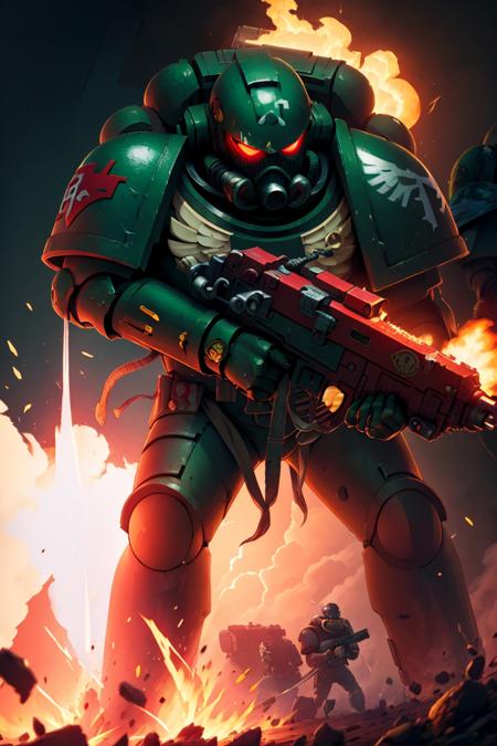 Dark Angels: First Legion (Warhammer 40K) [Pony & SD1.5]