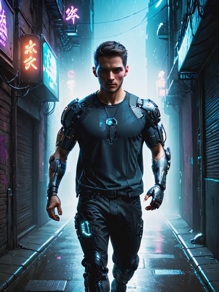 Neon Cyberpunk - Cyberware SDXL