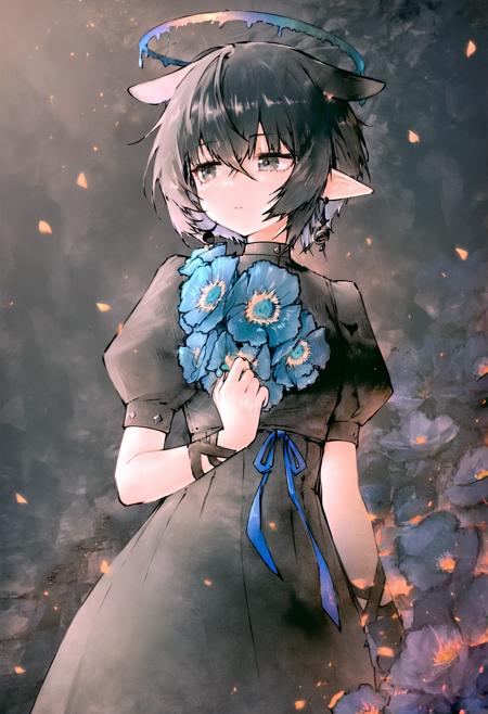 Ninomae Ina'nis meconopsis - PonyV6