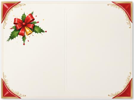 ? Christmas Postcard Template - Print your own generated X-mas card! ? [SDXL]