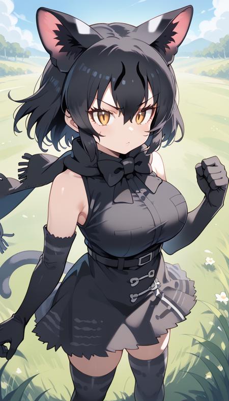 ブラックサーバル (けものフレンズ) / Black Serval (Kemono Friends) [Pony Diffusion]版本v1.0 (ID: 758669)