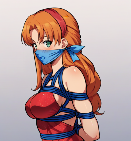 (IllustriousXL/PonyXL) Over the Nose Gag with Visible Lips