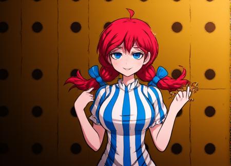 Smug Wendy (the Wendy's Mascot)