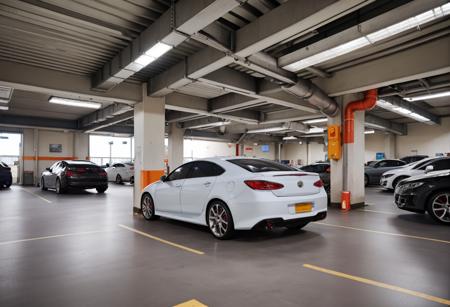 1409 Underground parking lot
