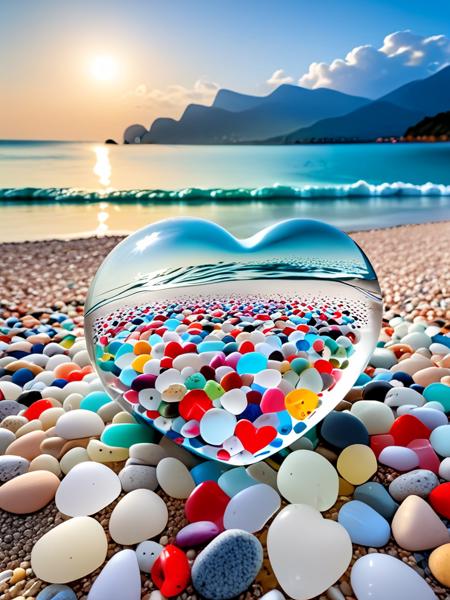 glass beach SDXL