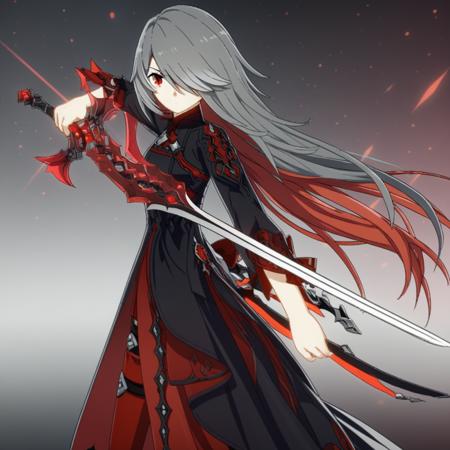 Holding sword combat stance版本V1 (ID: 714019)