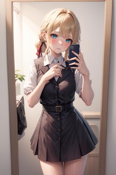 pose selfie